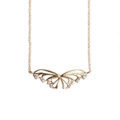 Butterfly Silver Necklace