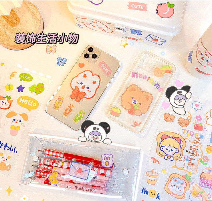 Cute Transparent PVC Sticker