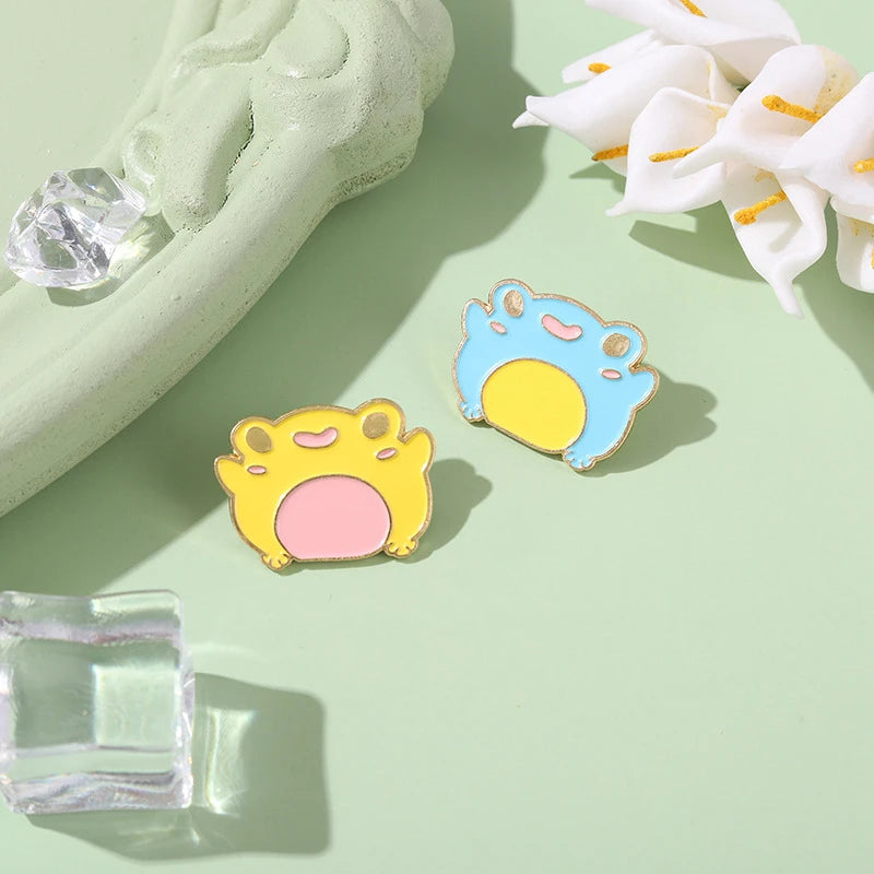 Creative Cartoon Frog Pins