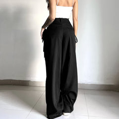 Darkness Delight Loose Fit Gothic Trousers