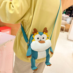 Cartoon Dinosaur Shoulder Bag