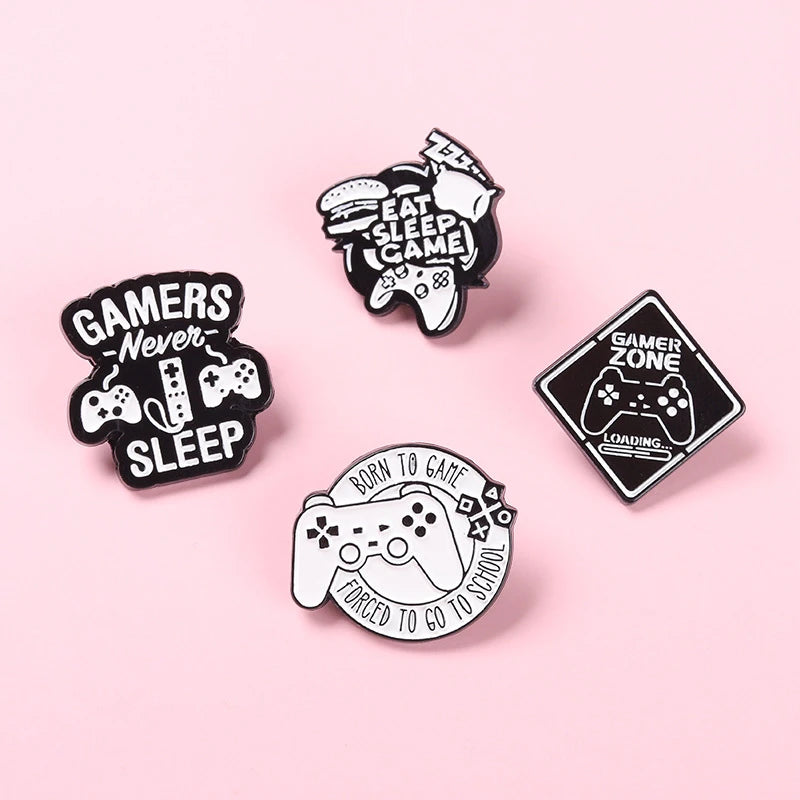 Letters Creative Retro Pins