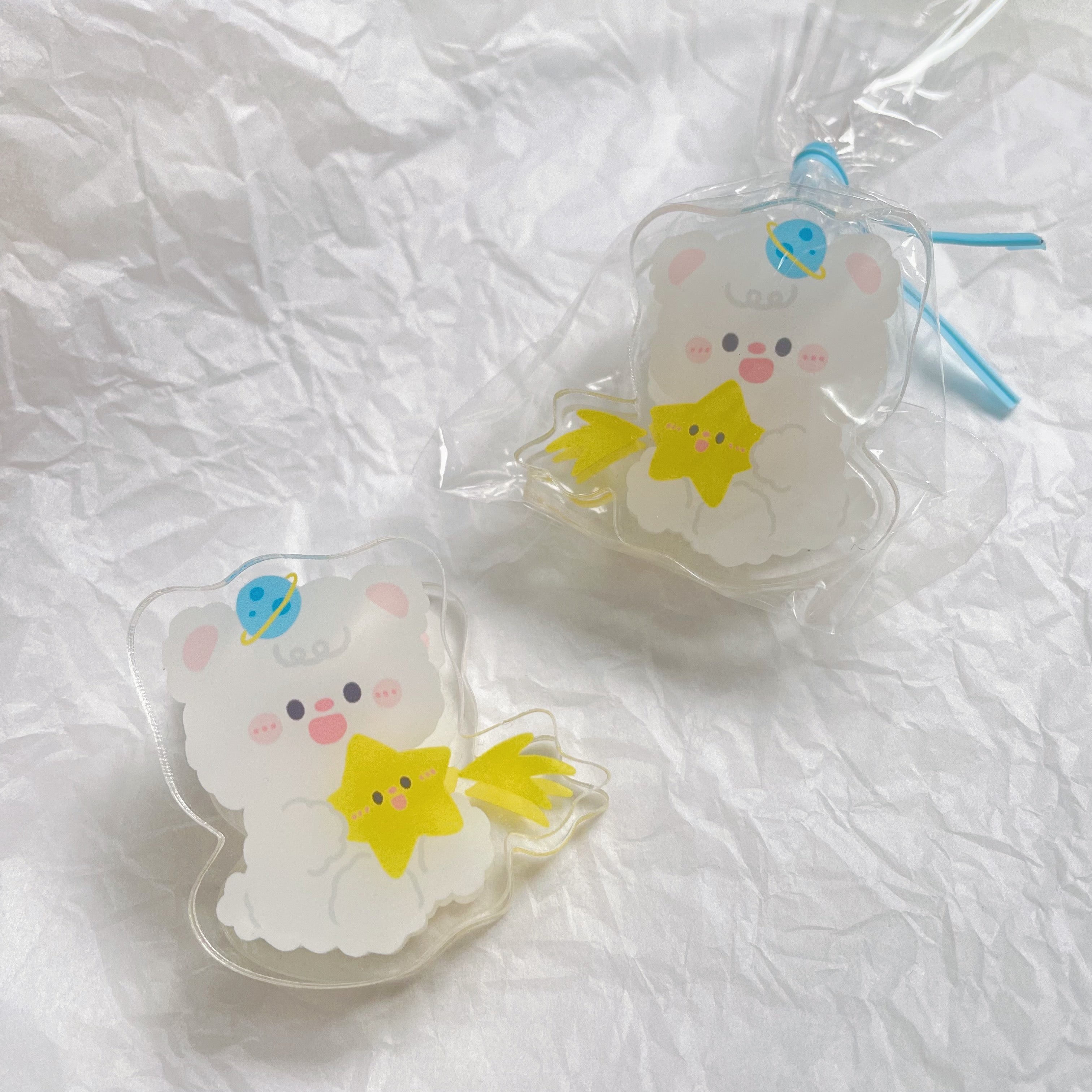 Cute Cartoon Acrylic Clips