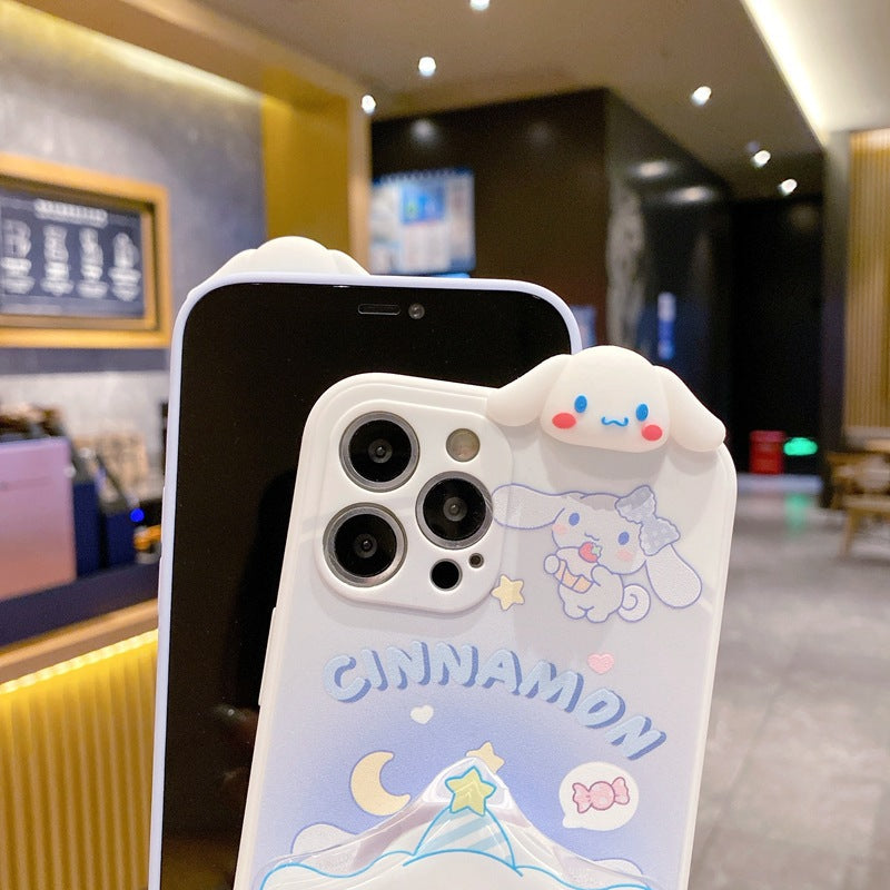 Cute Cartoon Bracket Phone Case