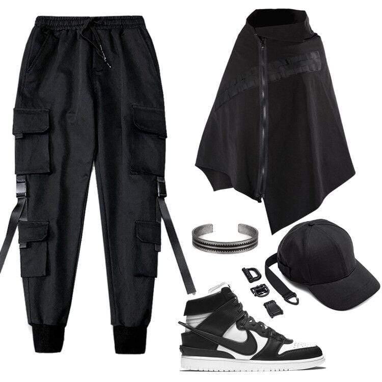 Cyberpunk Zip Up Cape