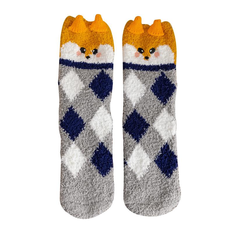 Animal Personality Floor Socks