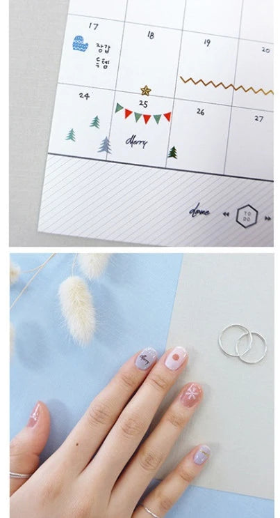 Cute Winter Nail Stickers