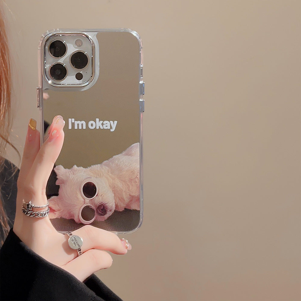 Mirror Funny Dog Phone Case