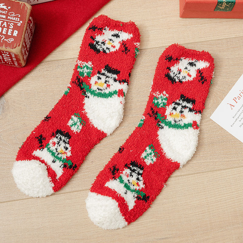 Cute Christmas Floor Socks