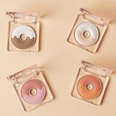 Cute Donut Colorblock Blush