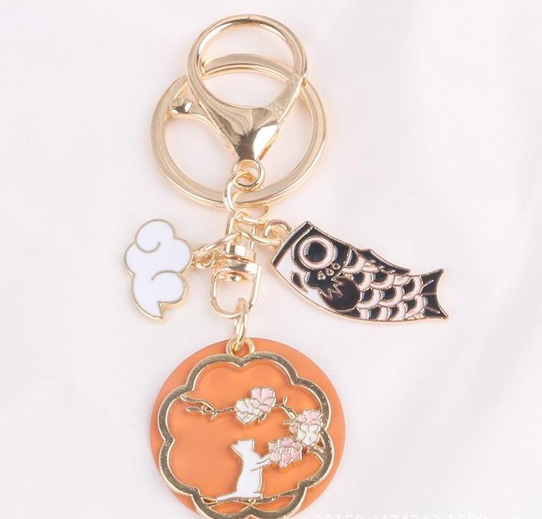 Chinese Style Couple Animals Keychain