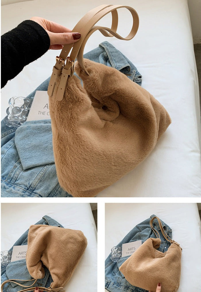 Plush Shoulder Bag