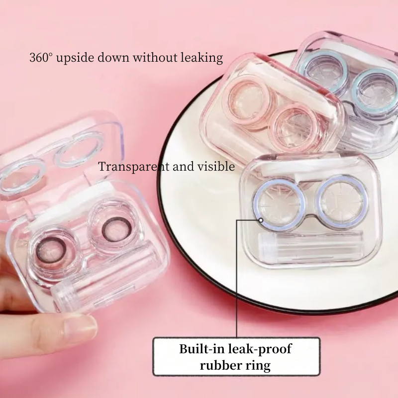 Kawaii Cartoon 3D Doll Contact Lens Case