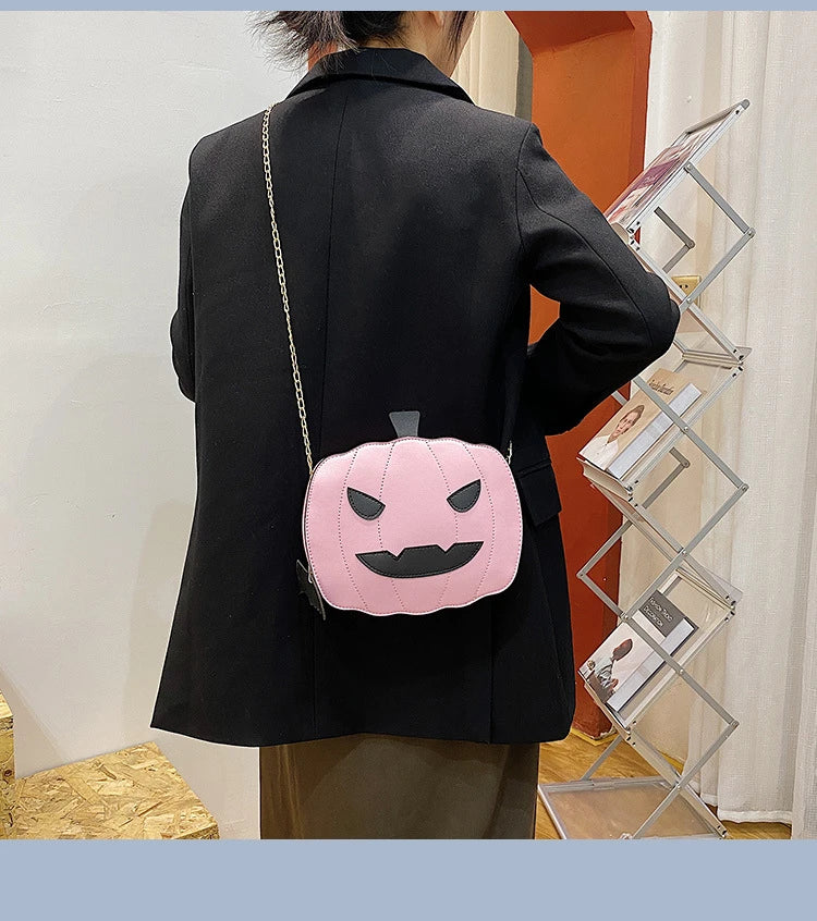 Spoof Pumpkin Shoulder Bag