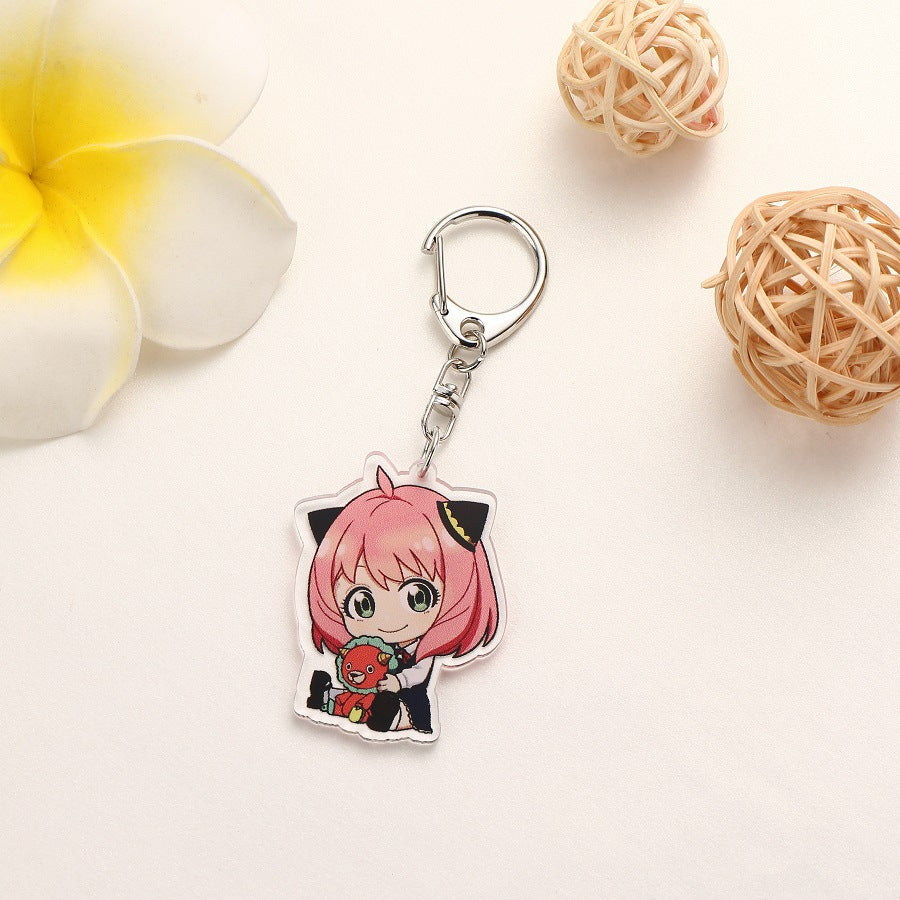 Cute Spy Family Series Acrylic Keychain