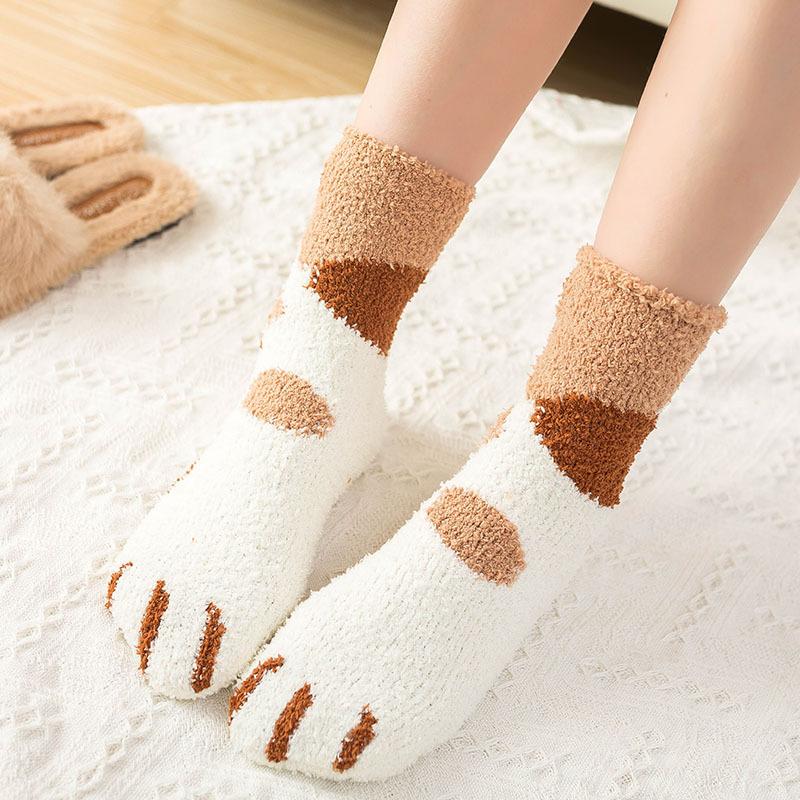 New Cartoon Paw Socks