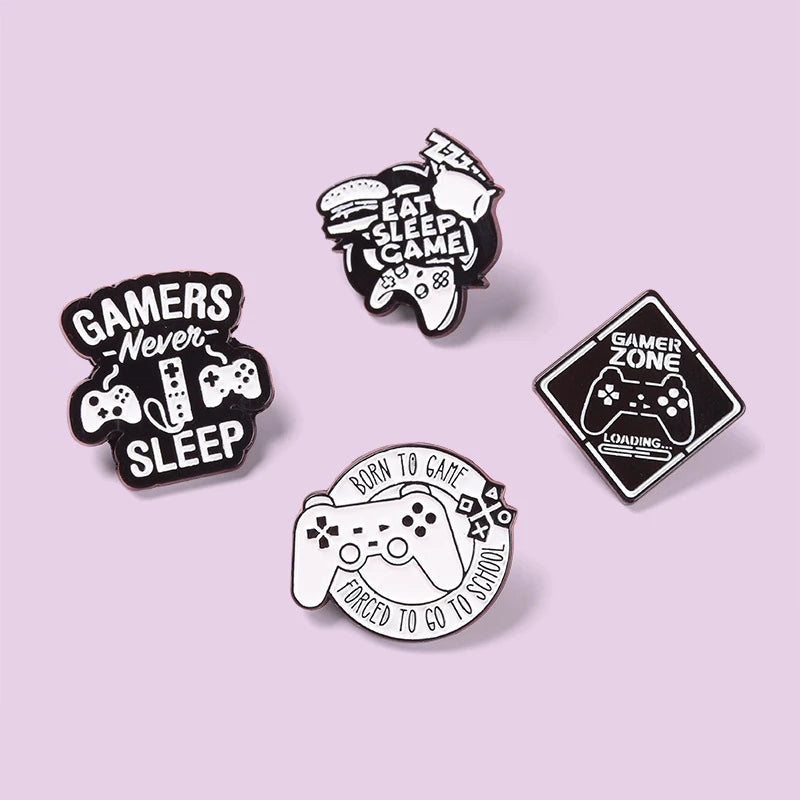 Letters Creative Retro Pins