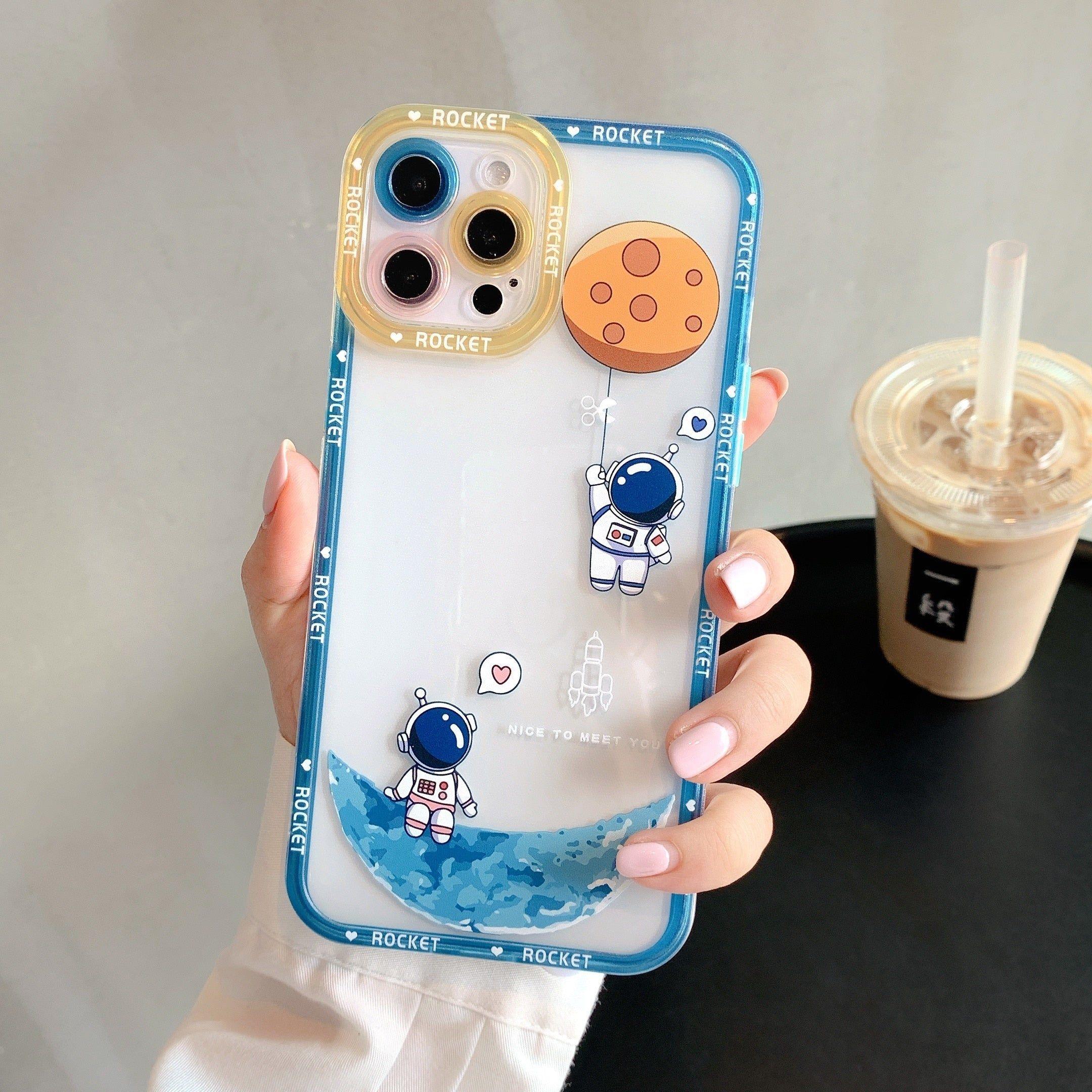 Dinosaur Cartoon Transparent Cute Phone Cases For Galaxy S22 S21 S20 S10 FE Plus Note 10 20 Ultra