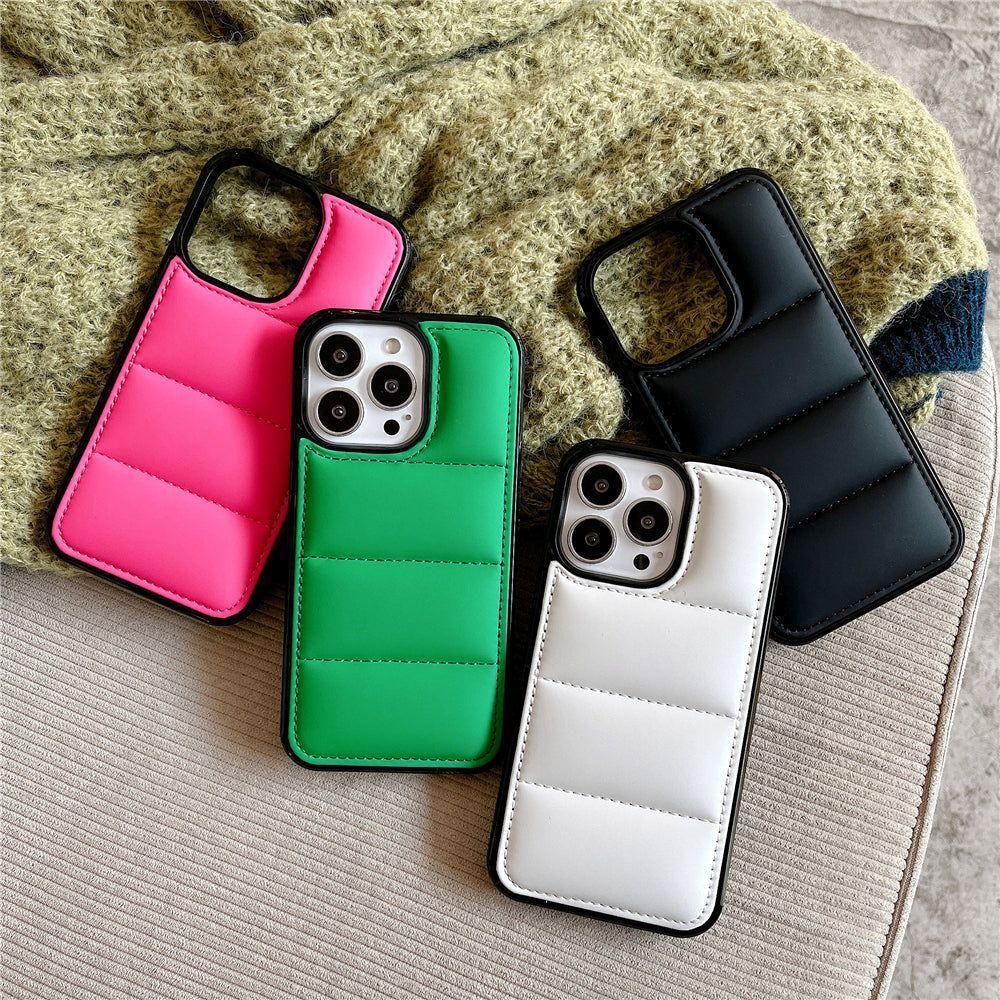 Down Jacket Cute Phone Cases For iPhone 14 13 Pro Max X XS Max XR 11 12 13 Pro Max