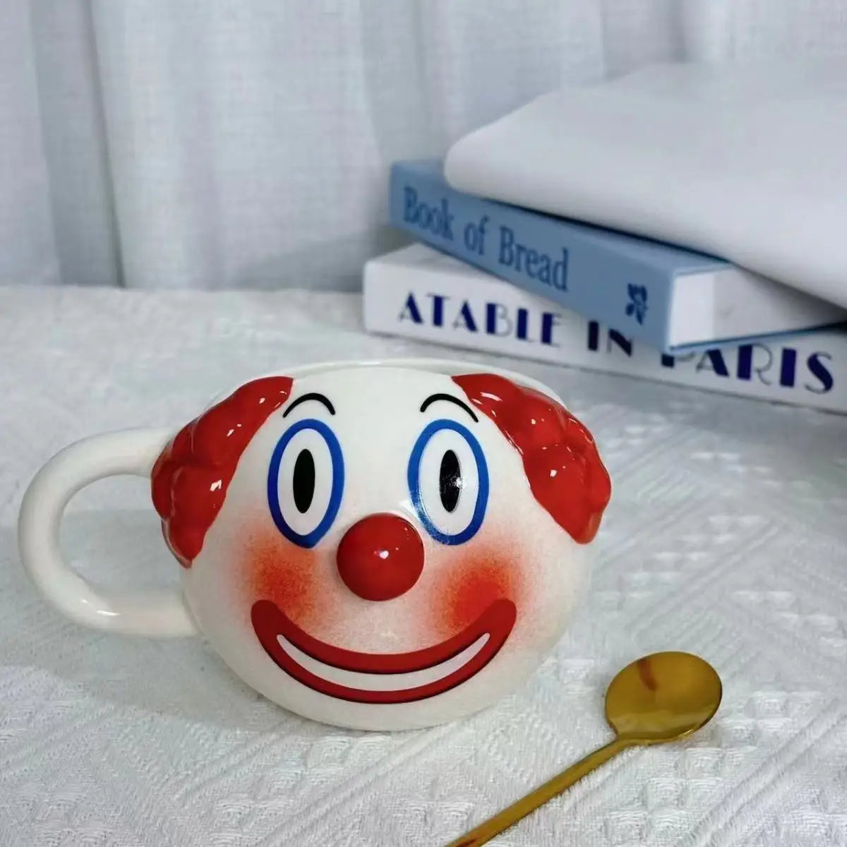 Creepy Clown Ceramic Coffee Mug