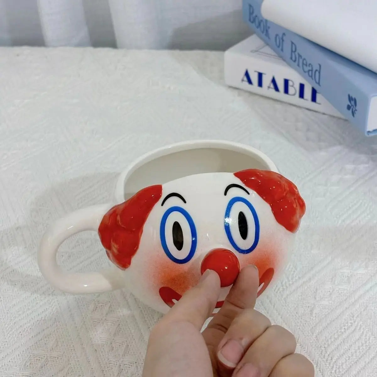 Creepy Clown Ceramic Coffee Mug