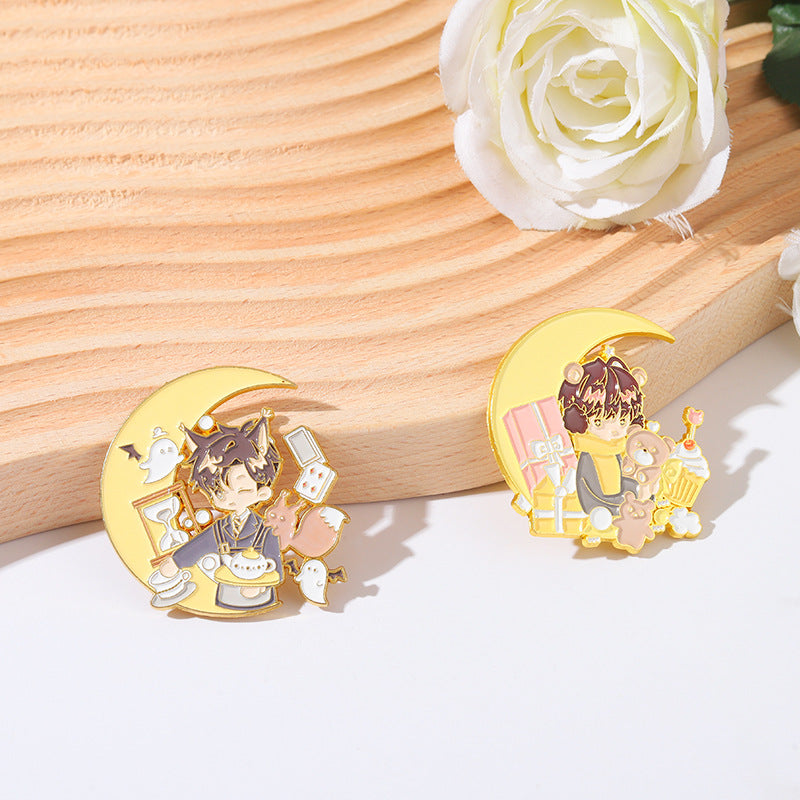 Cute Cartoon Character Pins