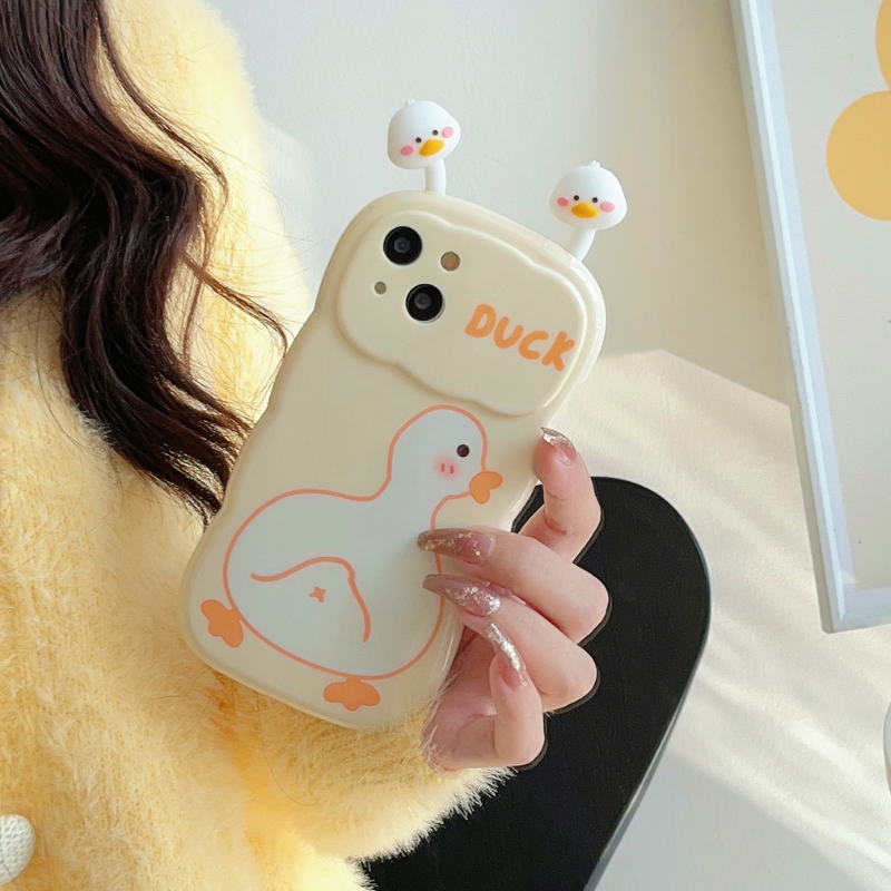 Kawaii Cartoon Duck Phone case