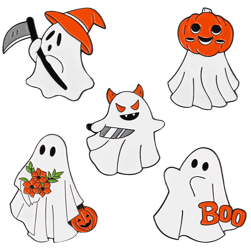 Creative Cartoon Ghost Pins