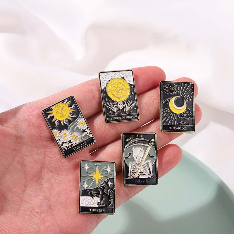 Punk Style Tarot Series Pins