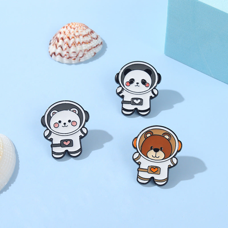 Cute Cartoon Panda Pins