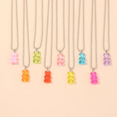 Gummy Bear Ball Chain Choker