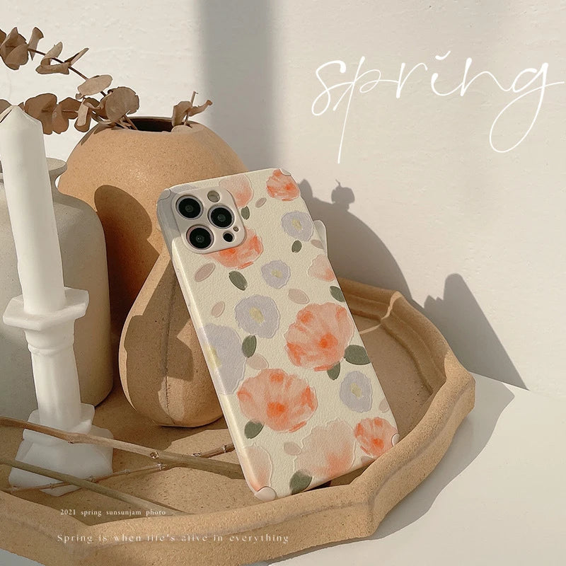 Retro Flower Phone Case