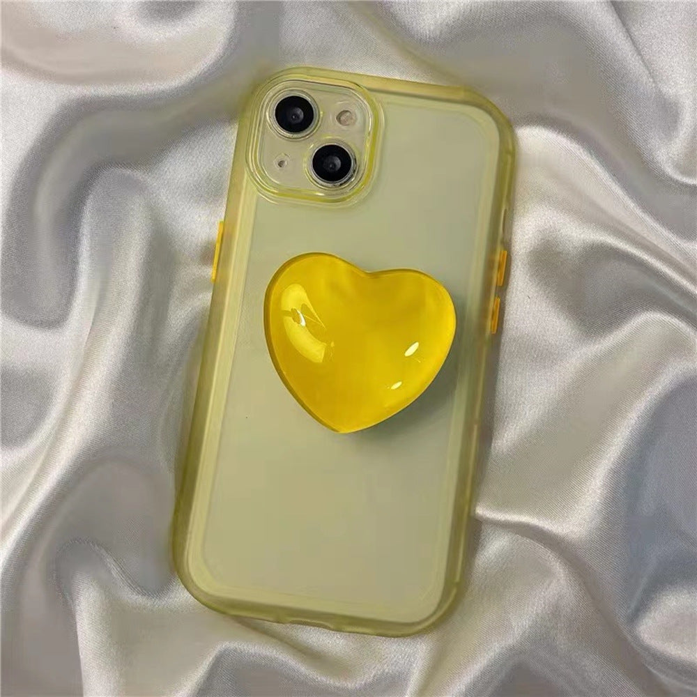 Heart Shaped Crystal Phone Holder