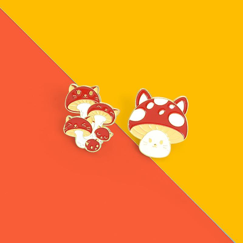 Cute Mushrooms Pins