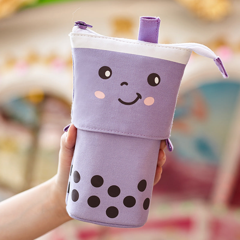 Boba Milk Tea Pop Up Pencil Case