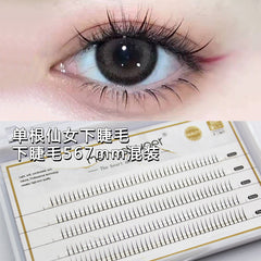 Natural 5/6/7mm False Lower Eyelashes Set