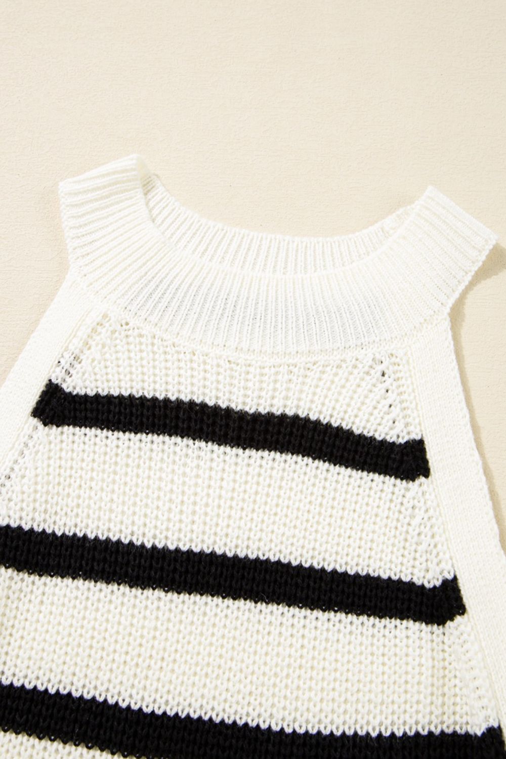 Sleeveless Sweater Dress