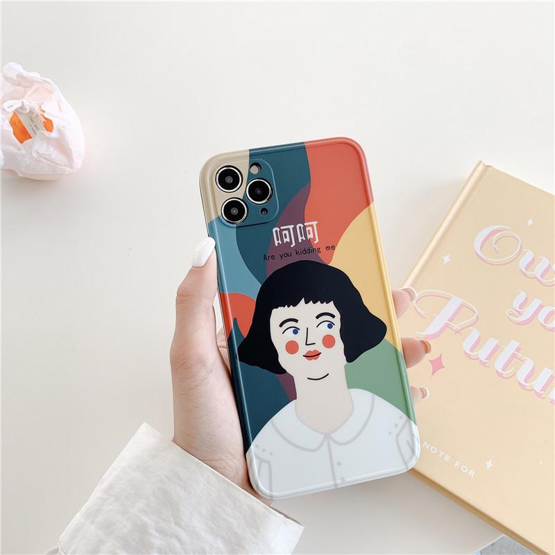 Girl In White Phone Case