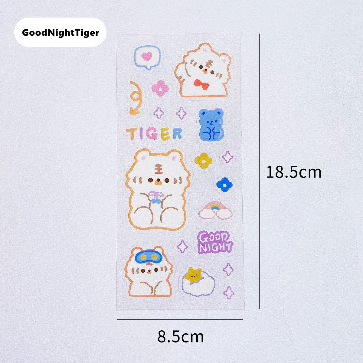 Cute Transparent PVC Sticker