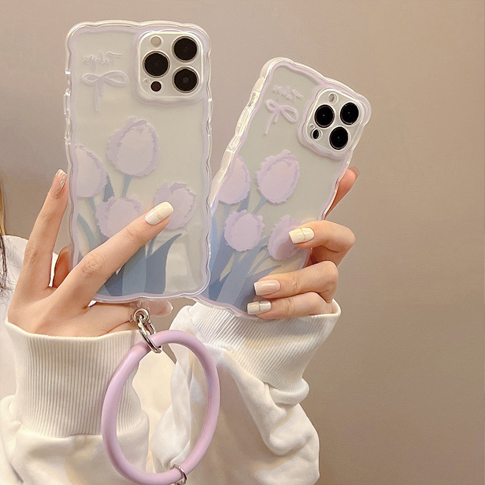 Purple Tulip Phone Case