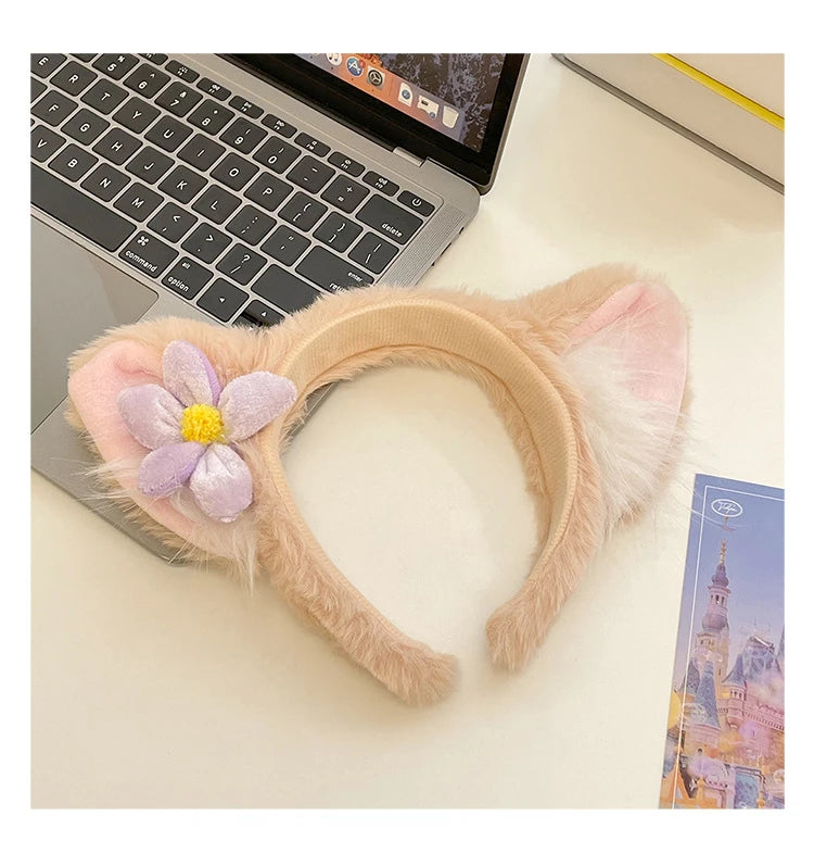 Cute Fox Ear Plush Headband