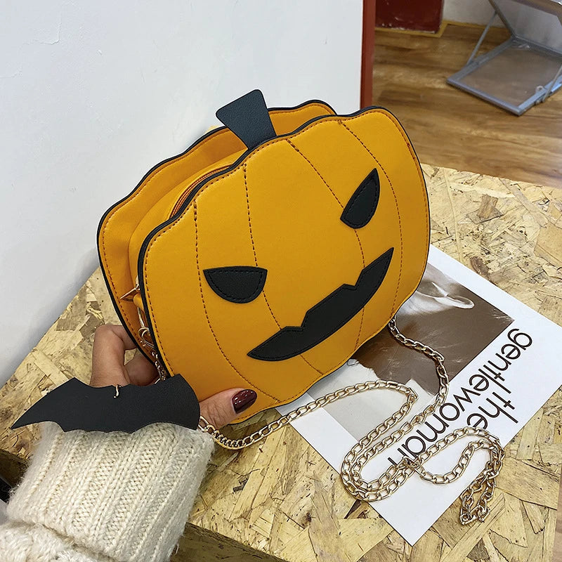 Spoof Pumpkin Shoulder Bag