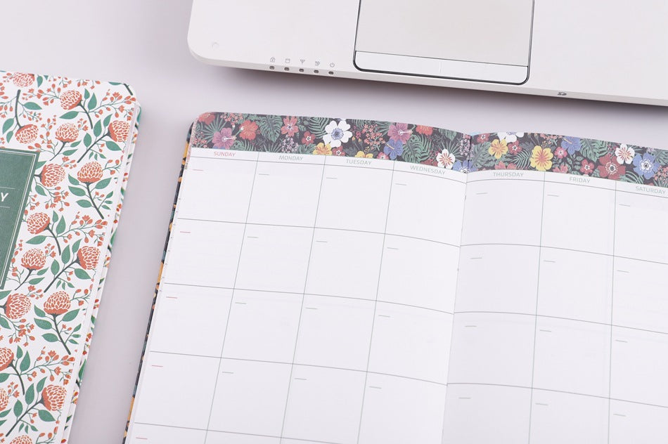 Cute Floral Notebook