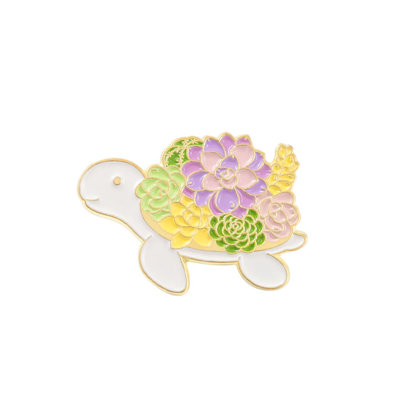 Cartoon Cute Snail Turtle Pins