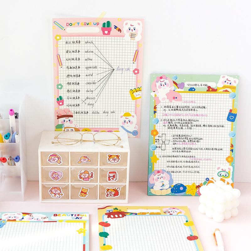 Cute Invitation Series Grid Memo