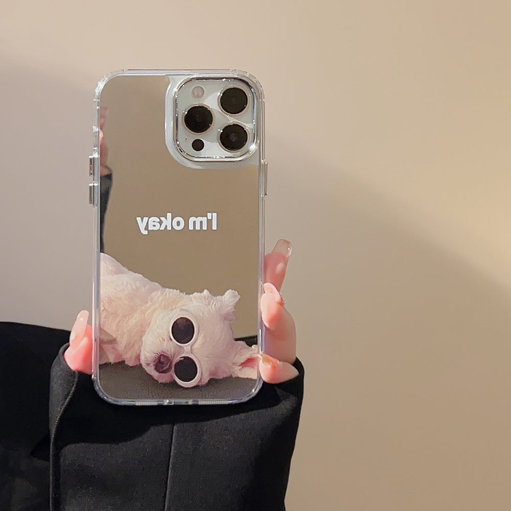 Mirror Funny Dog Phone Case