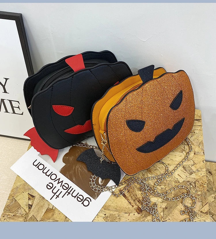 Spoof Pumpkin Shoulder Bag