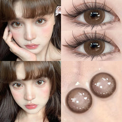 New Light Brown 14.5mm Contact Lenses(6months wear)