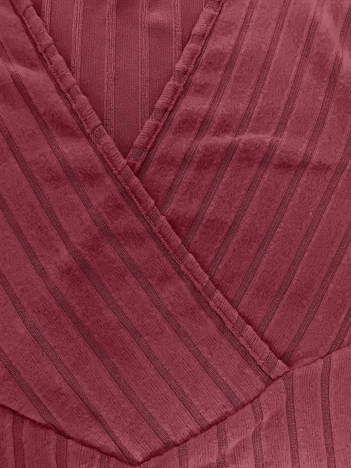 Surplice Long Sleeve T-Shirt