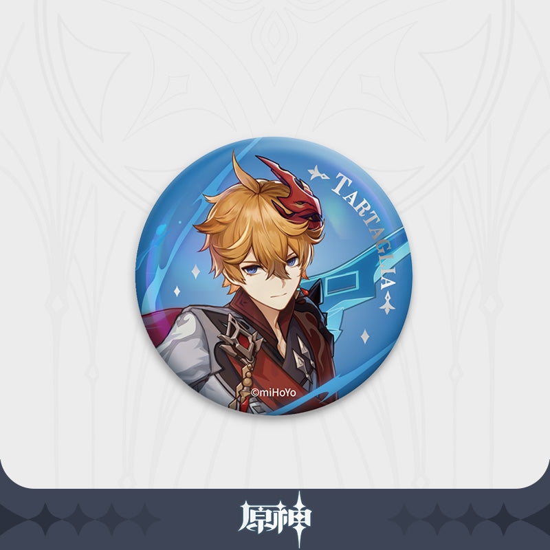 Impact Character Tinplate Badge